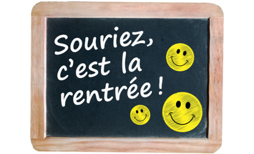 You are currently viewing Rentrée des classes !!